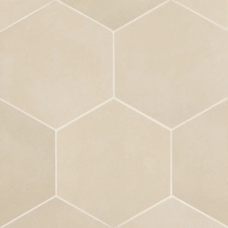 Makoto 18 Pieces - Matte Hexagon Porcelain Tile