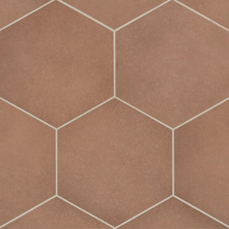Makoto 18 Pieces - Matte Hexagon Porcelain Tile