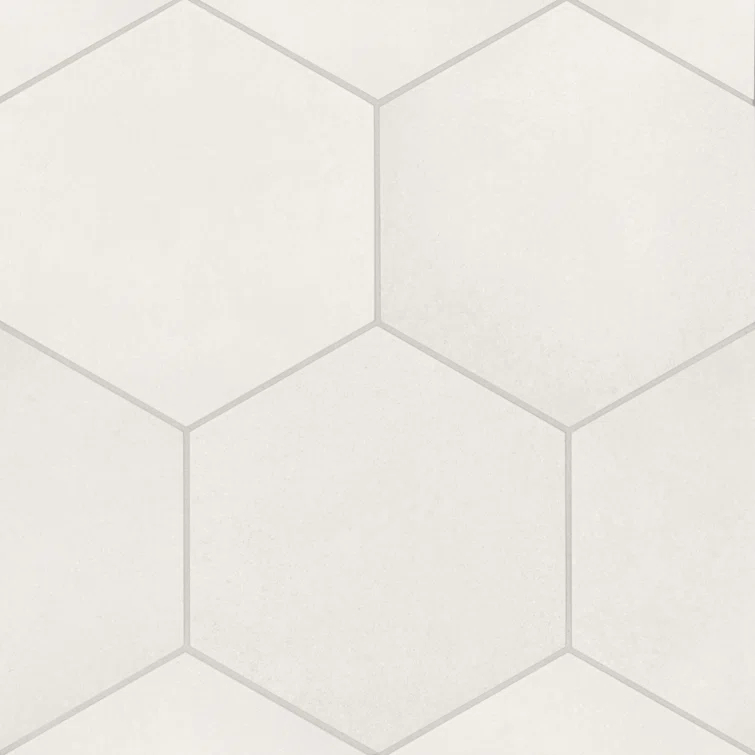 Makoto 18 Pieces - Matte Hexagon Porcelain Tile