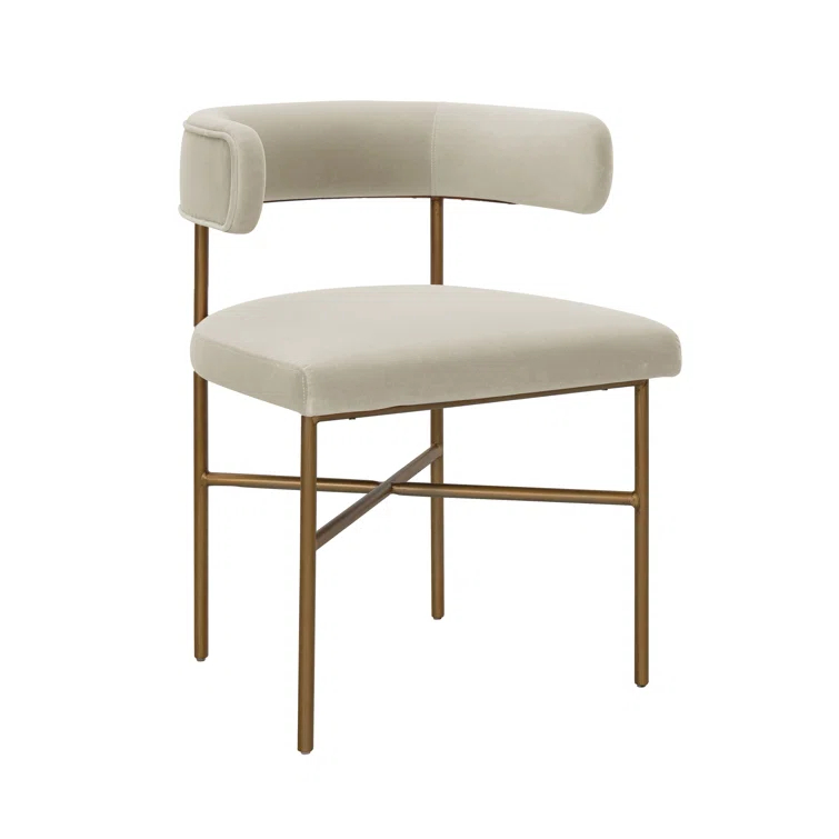 Berlinda 19.7'' H Velvet Upholstered Armchair
