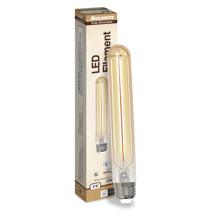 60 Watt Equivalent T9 E26/Medium (Standard) Dimmable 2100K LED Bulb