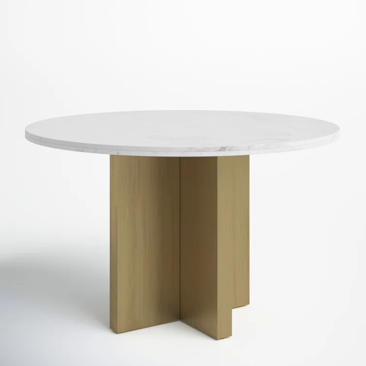 Rita 48'' Round Marble Dining Table