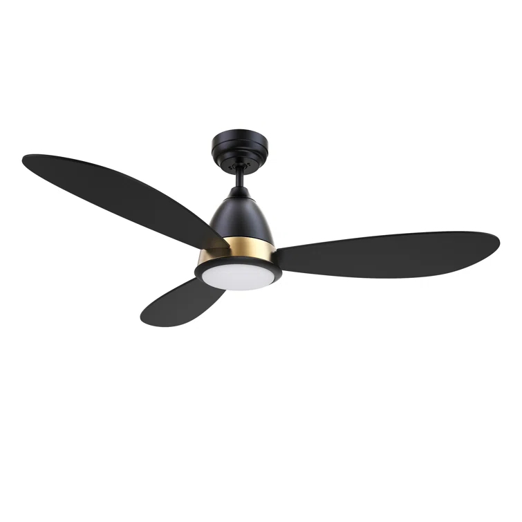 Fayette 52'' Smart Ceiling Fan With Remote, Light Kit IncludedWorks With Google Assistant And Amazon Alexa,Siri Shortcut.