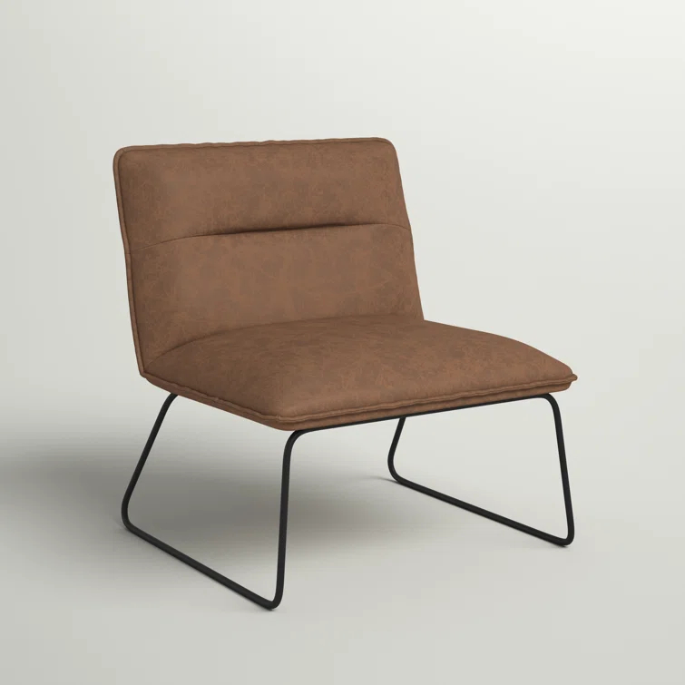 Eaton Faux Leather Accent Chair