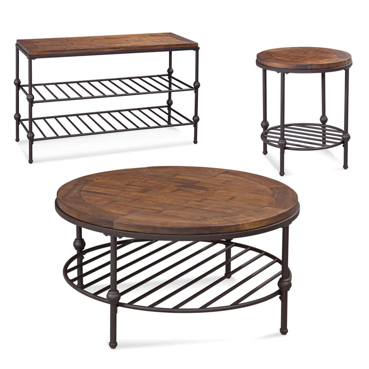 Roslin Solid Wood End Table