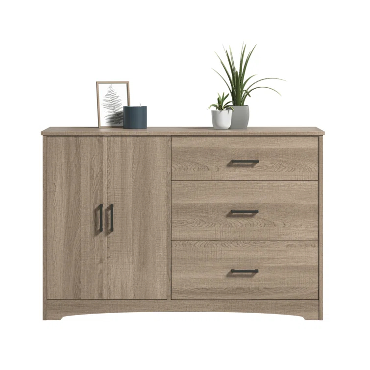 Hadder 44.8'' W 3 - Drawer Dresser