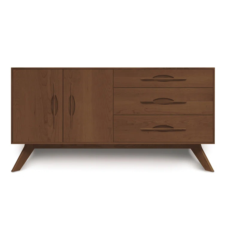 Audrey 66.13'' Solid Wood Sideboard