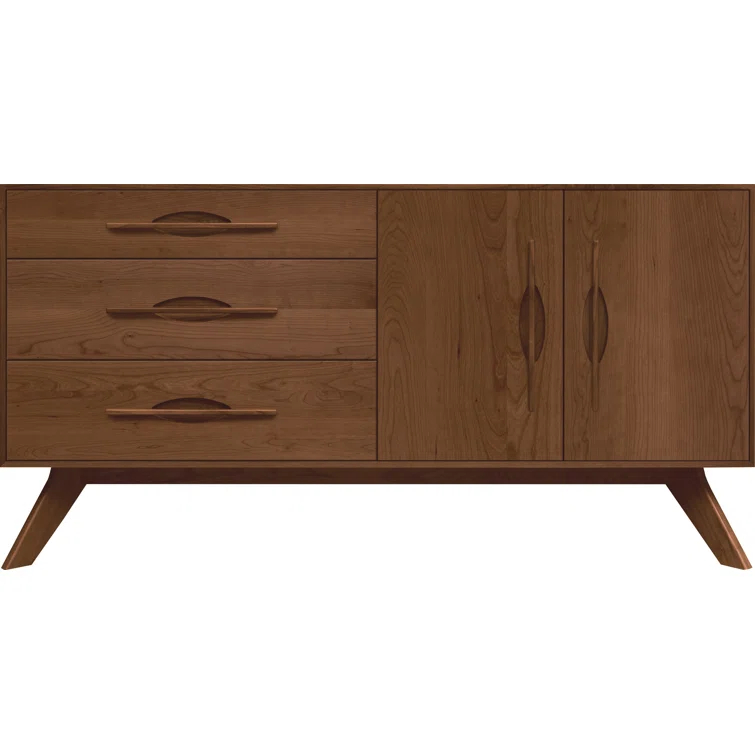 Audrey 66.13'' Solid Wood Sideboard