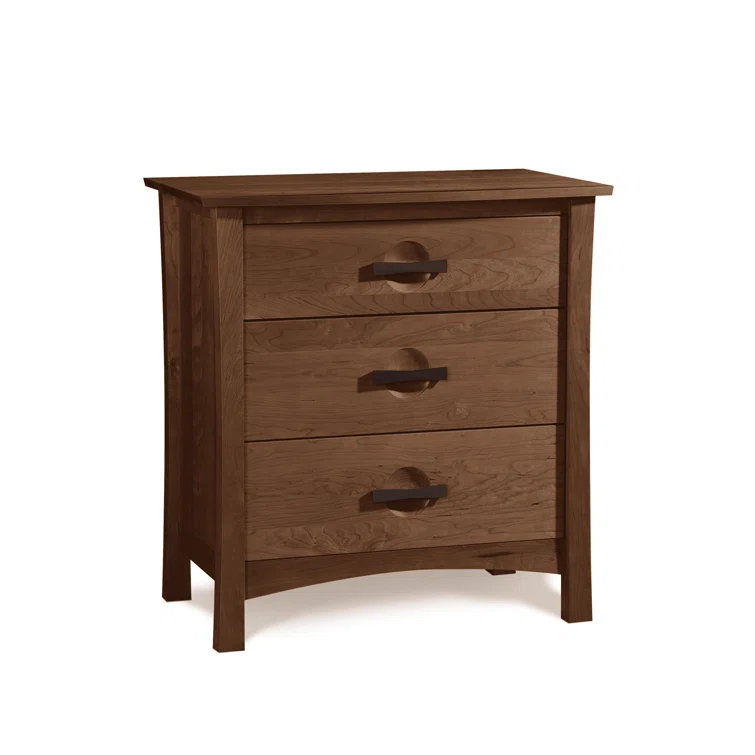 Berkeley Solid Wood 33.75'' W 3 - Drawer Dresser