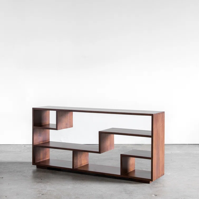 Market Wide Geometric Bookcase