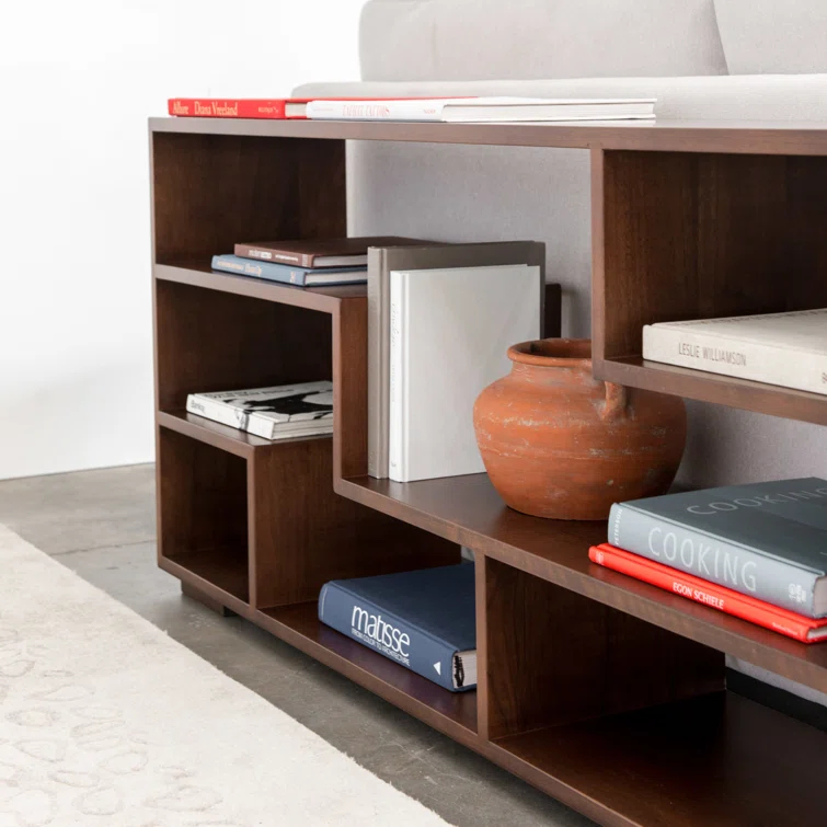 Market Wide Geometric Bookcase
