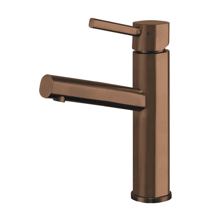 Whitehaus Collection Stainless Steel Single Lever Elevated Bathroom Faucet