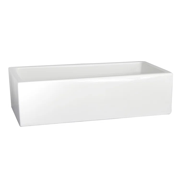 Rowena 36" Farmhouse Single Basin Fireclay Kitchen Sink