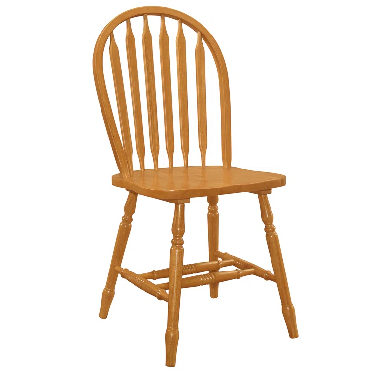 Solid Wood Windsor Back Side Chair