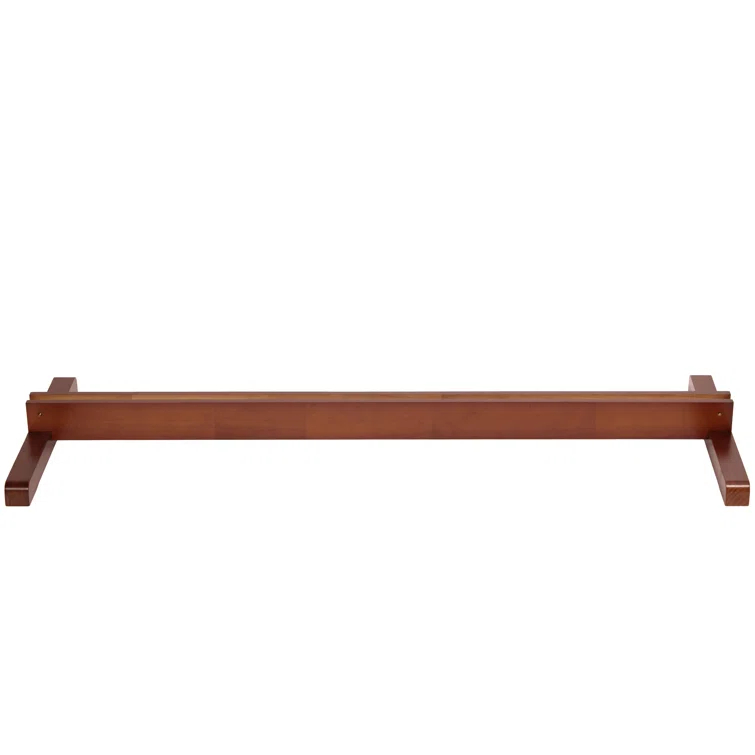 Room Divider Stand Walnut 3 Panel