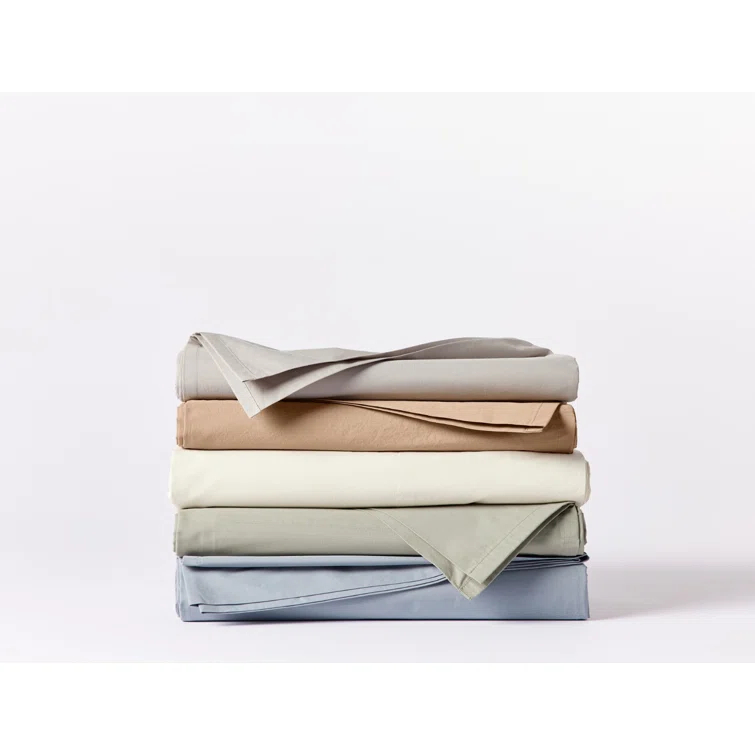 Refined Organic Percale Sheet Set