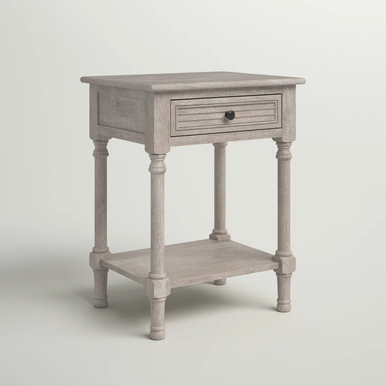 Russ End Table with Storage
