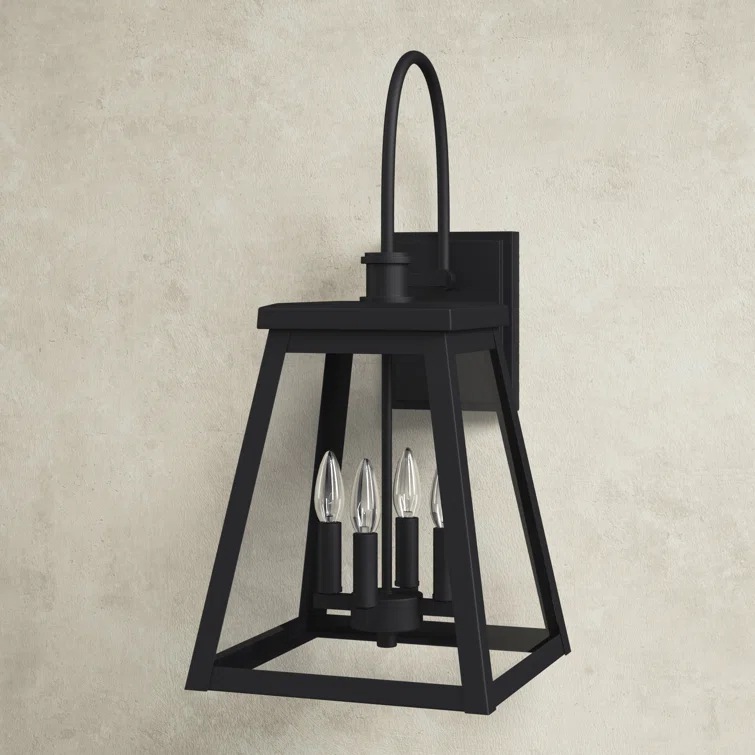 Wrentham 4 Light Bell Outdoor Wall Light