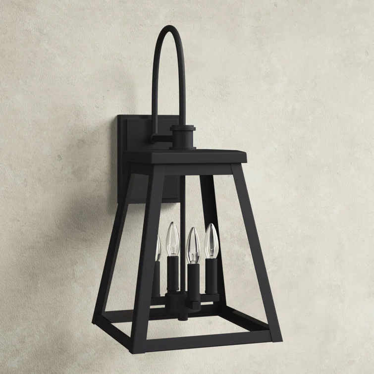 Wrentham 4 Light Bell Outdoor Wall Light