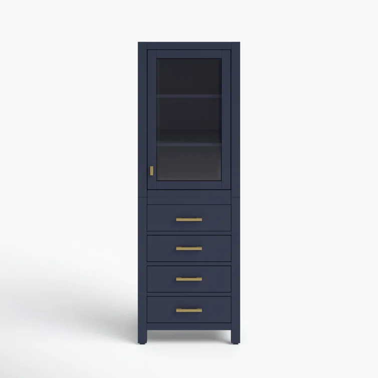 Keira Freestanding Linen Cabinet