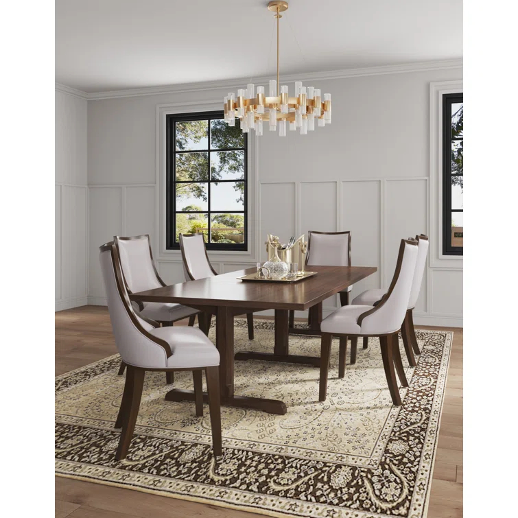 Elimelech 18.5'' H Upholstered Beech Side Chair