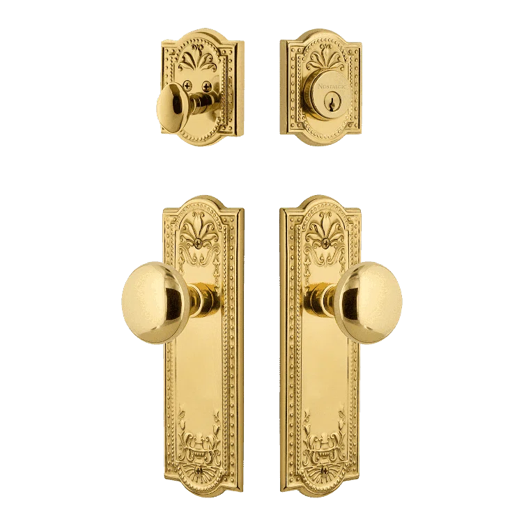 Nostalgic Warehouse Meadows Entry Set with New York Knob