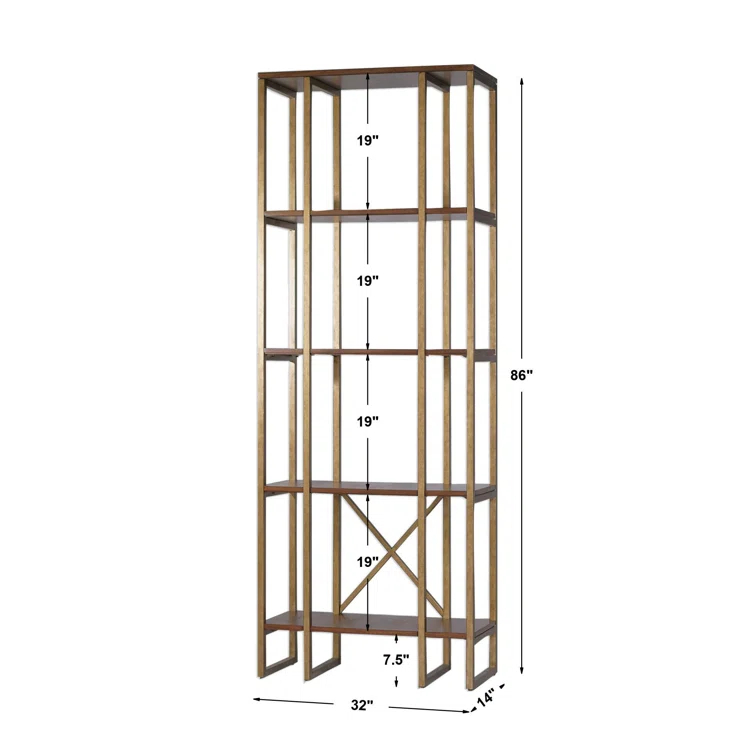 Yara Standard Etagere Bookcase