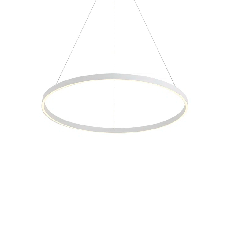 Cerchio Dimmable LED Geometric Chandelier