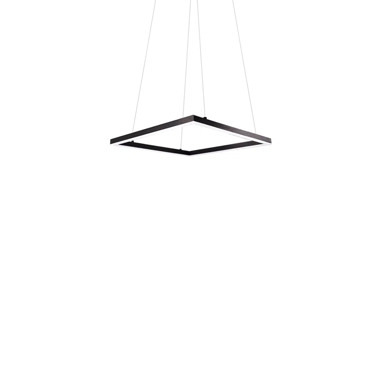 Piazza Dimmable LED Square / Rectangle Chandelier