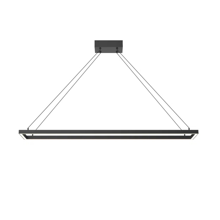 Piazza Dimmable LED Square / Rectangle Chandelier