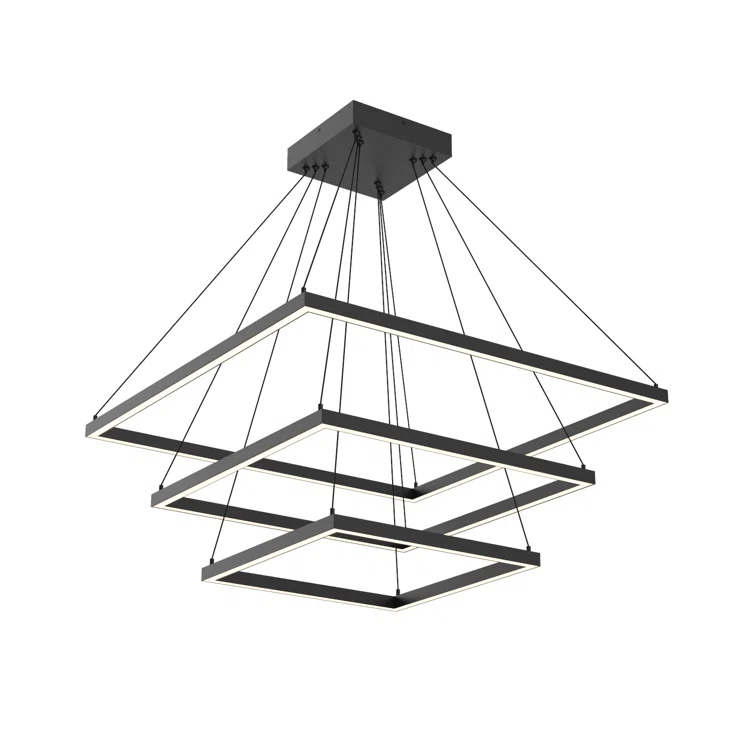 Piazza 3 - Light LED Tiered Chandelier