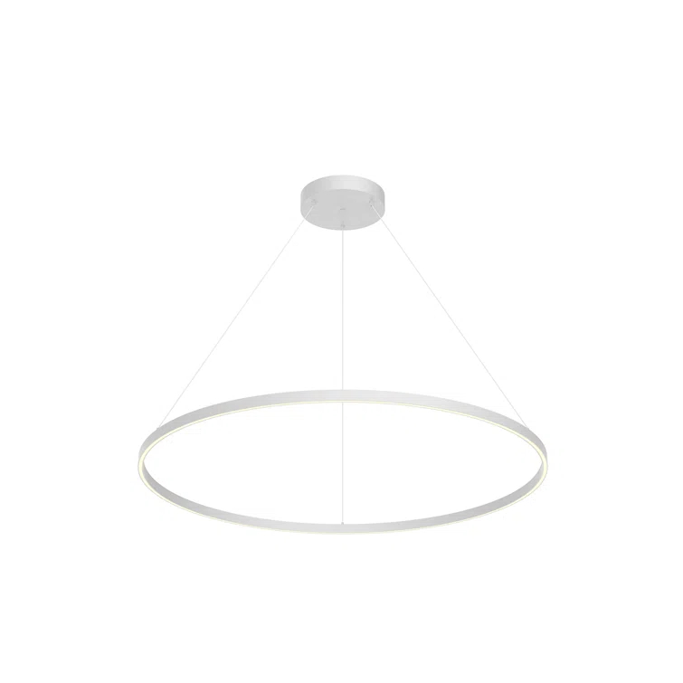 Cerchio Dimmable LED Geometric Chandelier