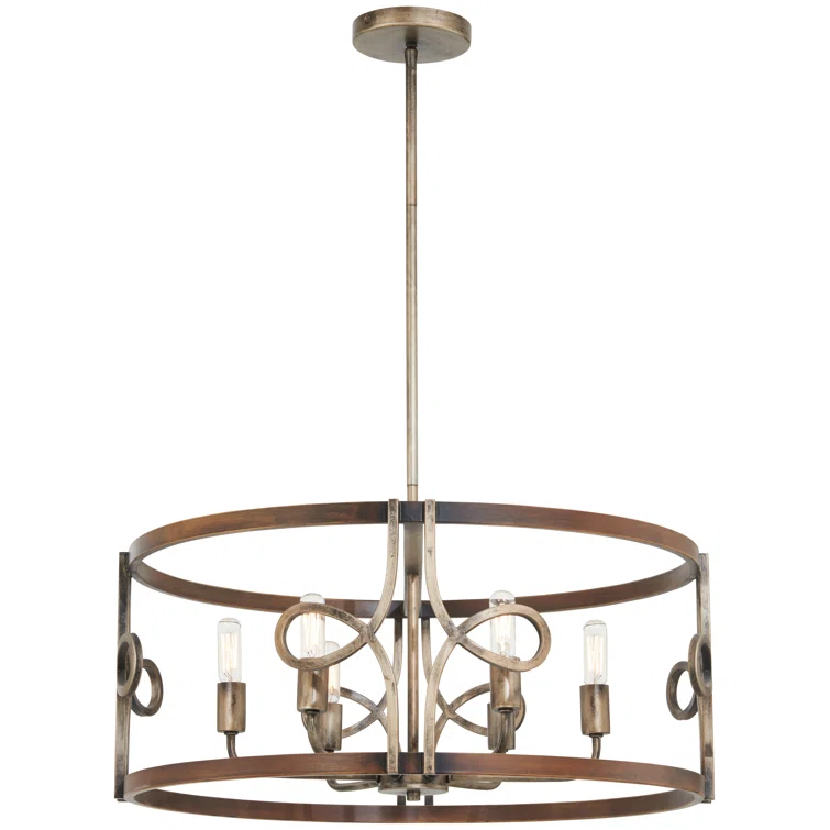 Yorkville- 6 Light Pendant