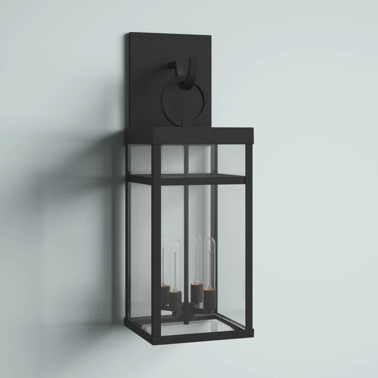 Porter 4 - Bulb 35.25'' H Outdoor Wall Lantern By Lisa McDennon