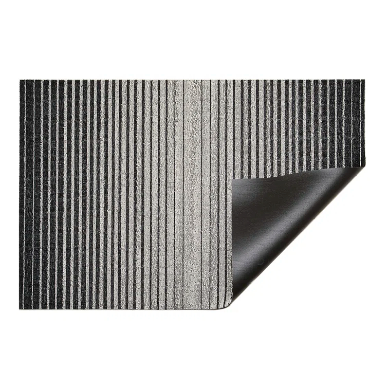 Chilewich Easy Care Domino Stripe Shag Runner 24 x 72