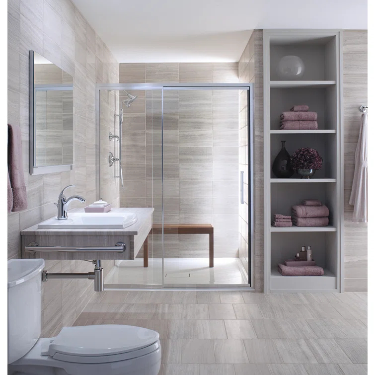 Archer® Vitreous China Rectangular Drop-In Bathroom Sink with Overflow