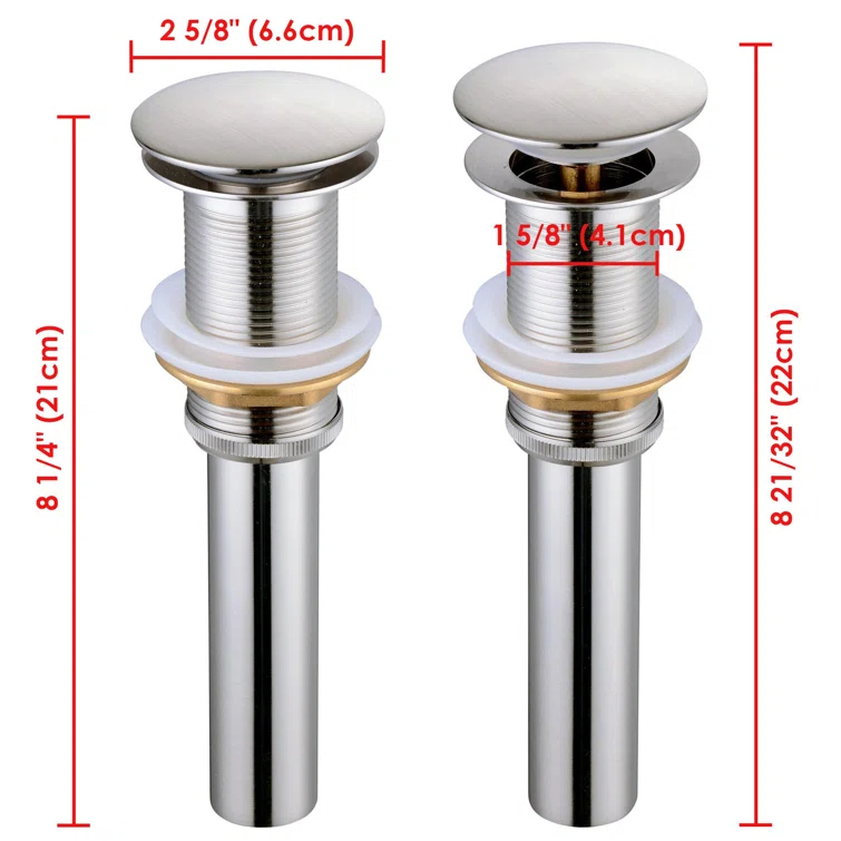 Aquaterior AQT0155 2.59'' W Pop-Up