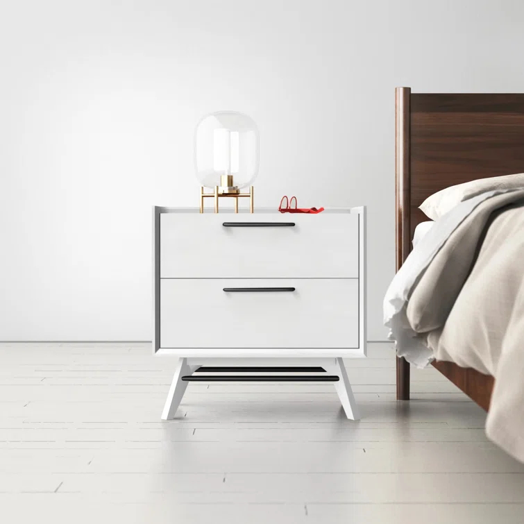 Walter 24'' W Solid Wood Nightstand