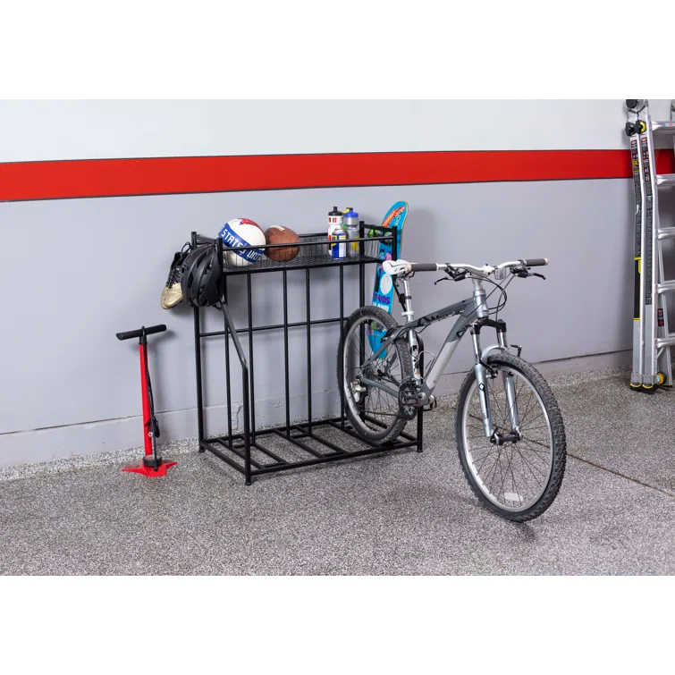 BirdRock Home Metal Freestanding Multi-Use Bike Rack 11275