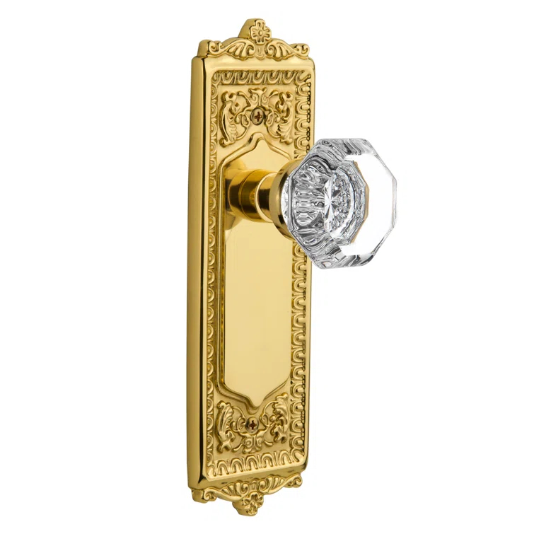 Egg & Dart Plate with Waldorf Door Knob