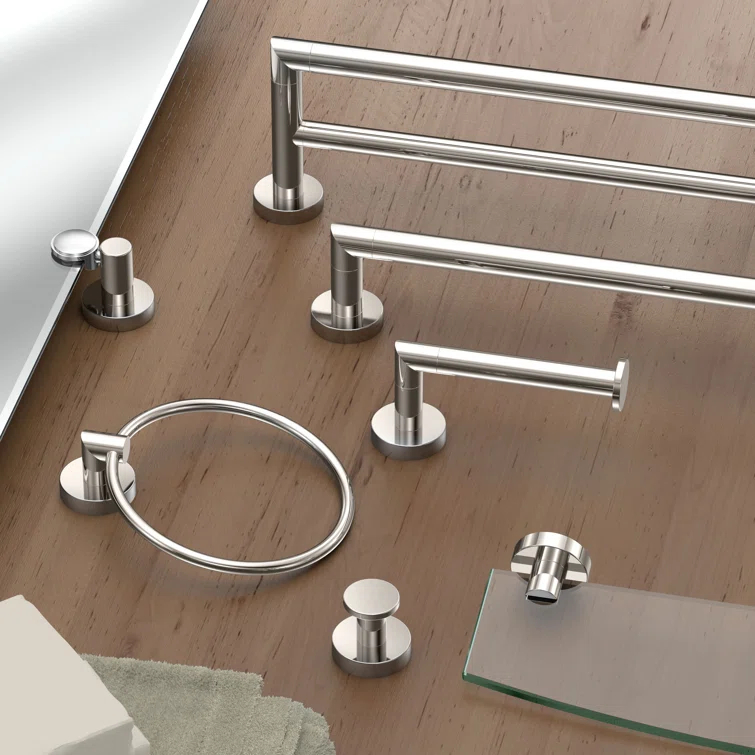 Glam Wall Mounted Double Robe Hook | Bathroom Towel, Robe Hook