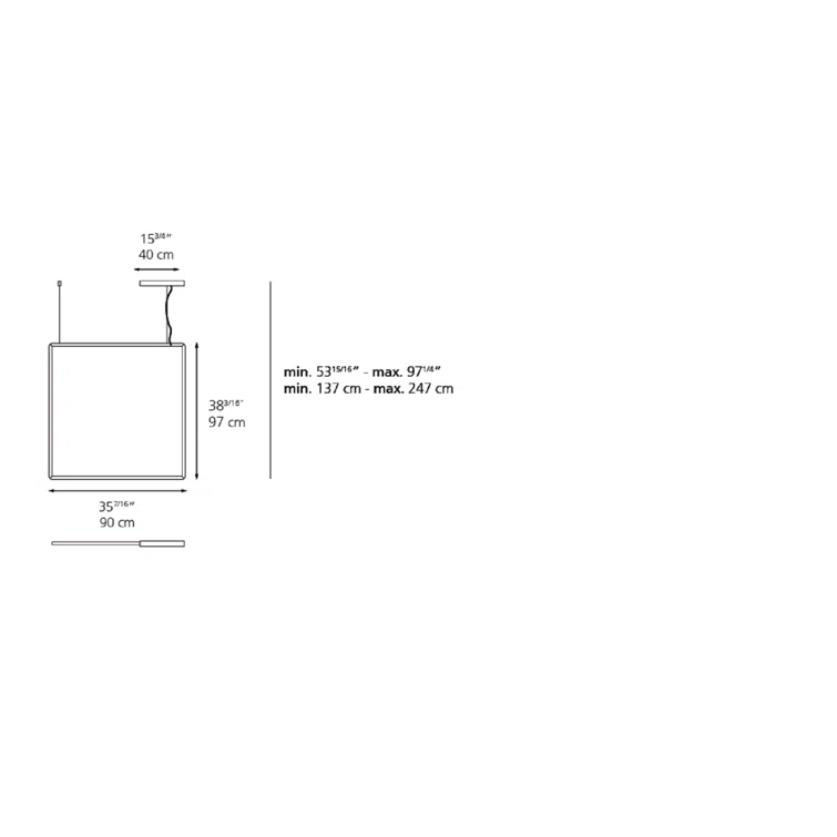 Discovery Space LED Linear Suspension