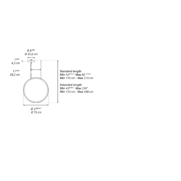 Discovery LED Vertical Suspension