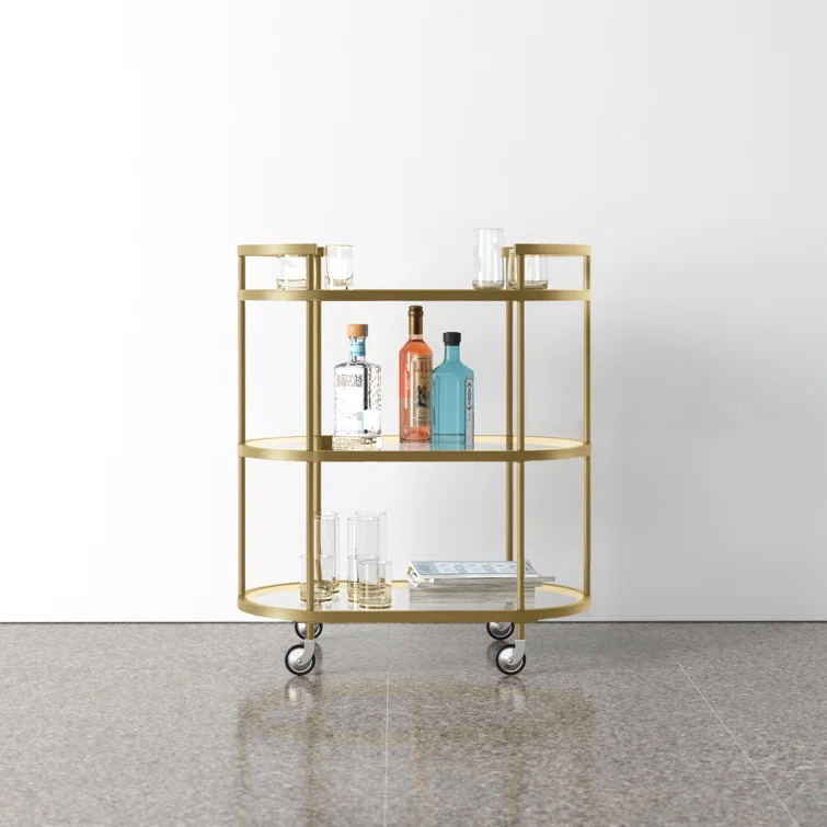 Rosario Metal Bar Cart