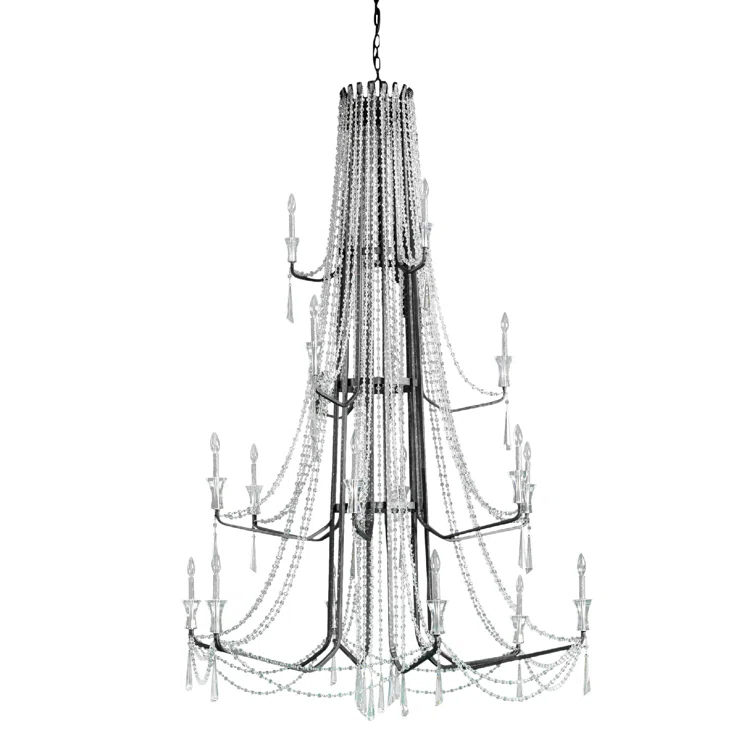 Barcelona 18 - Light Dimmable Classic / Traditional Chandelier