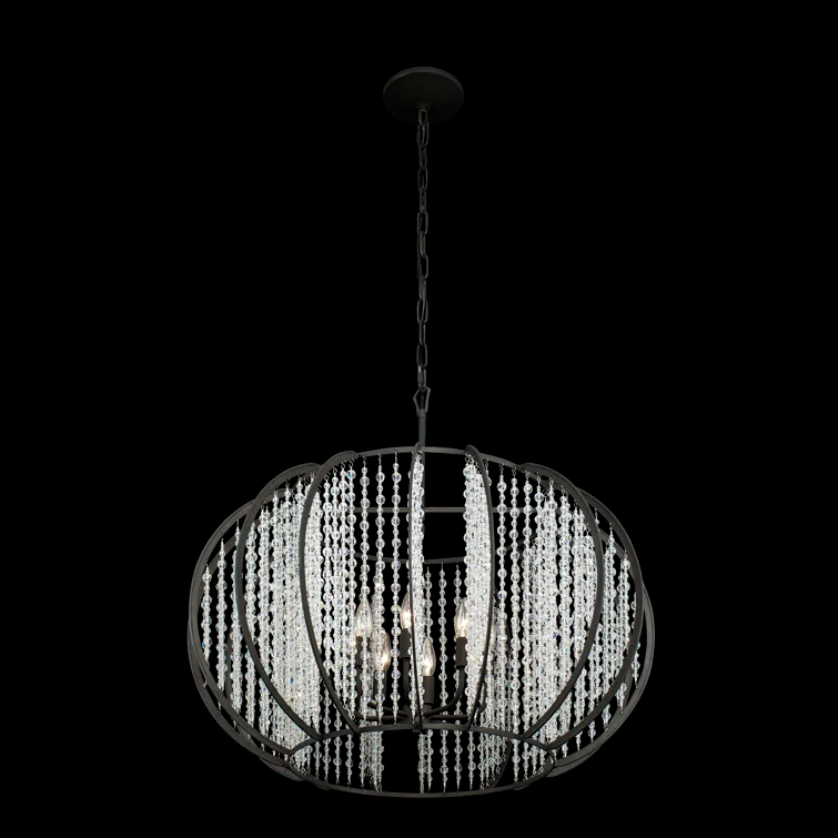 Caesar 8-Lt Pendant - Carbon