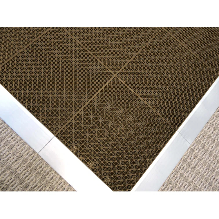 Quix Tile Quix Interlocking Indoor/Outdoor Floor Tiles, Patio Flooring, Garage Tile, Decorative Mat, Sport Courts