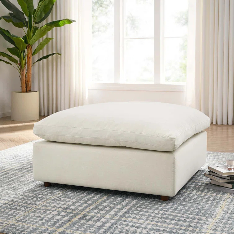Modway Modway Down-Filled Overstuffed Upholstered Sectional Sofa Ottoman
