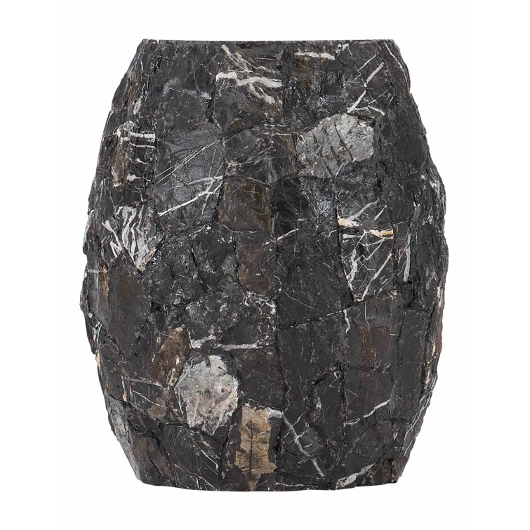 Bernhardt Tambora Round Concrete Outdoor Side Table