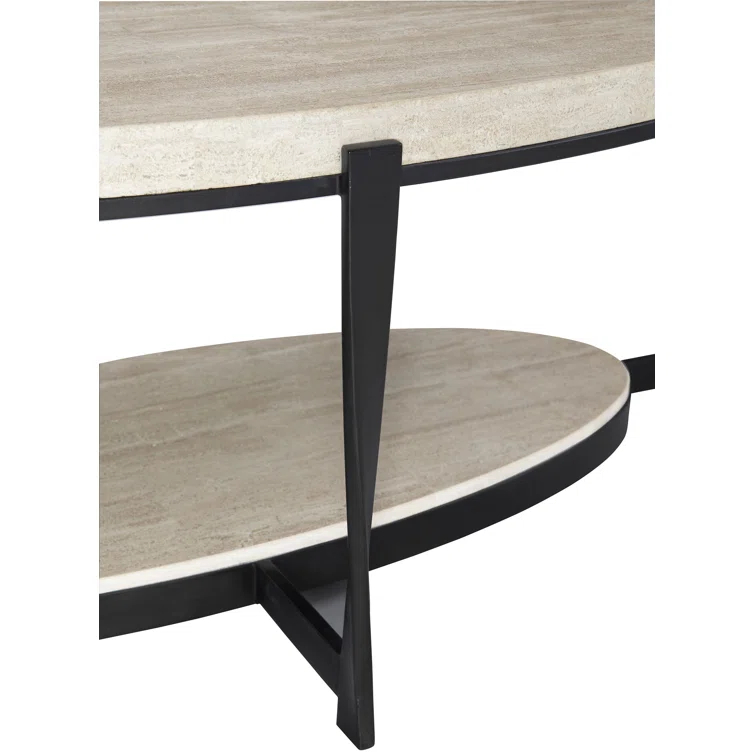 Bernhardt Berkshire Stone Top Coffee Table